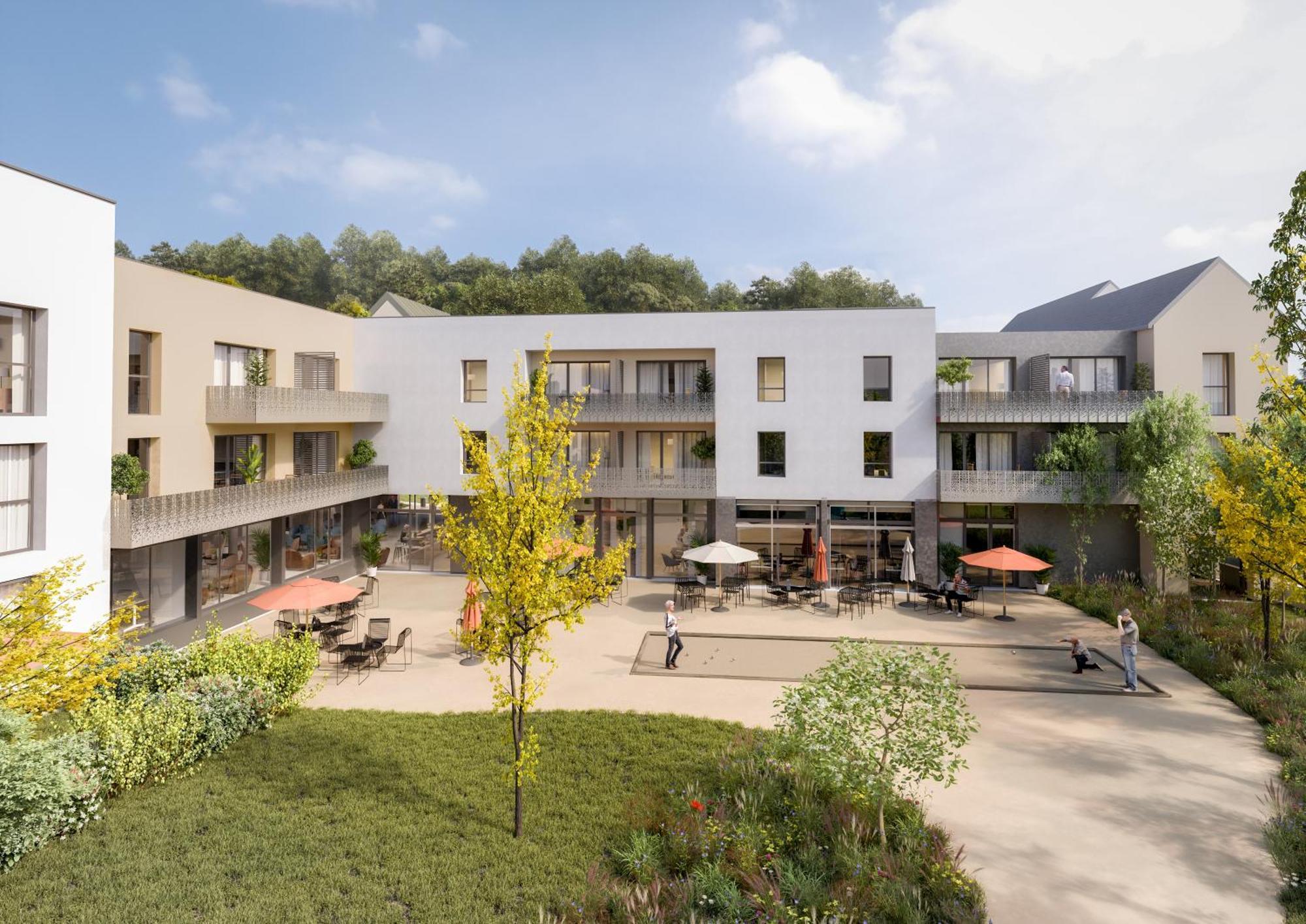 Residence Services Seniors - Domitys Les Jardins D'Ahna Dinan Esterno foto